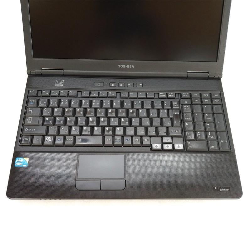 テンキー付き 中古 ノートパソコン Windows7 東芝 Dynabook B650/B Core i7-2.8Ghz メモリ8GB HDD250GB DVDマルチ 15.6型 HD+液晶 WPS Office / 3ヵ月保証｜gtech｜04