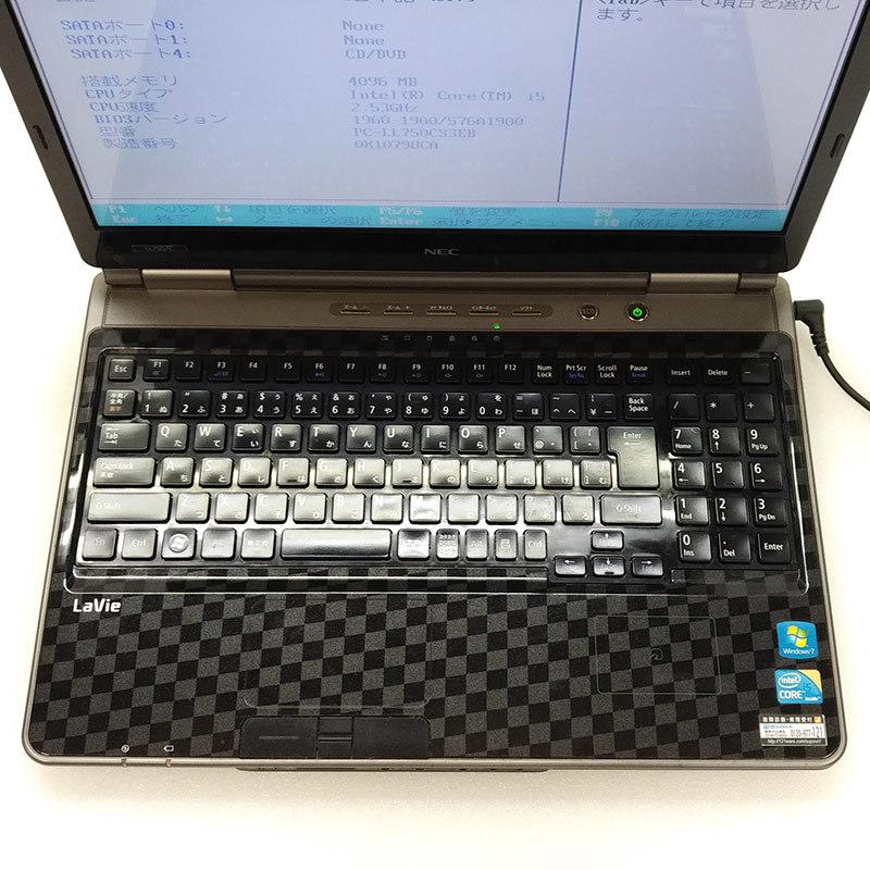★早い者勝ちSALE！★ ジャンクNEC LaVie LL750/H LaVie ジャンク品 NEC PC-LL750CS3EB ジャンクPC ジャンクパソコン AC