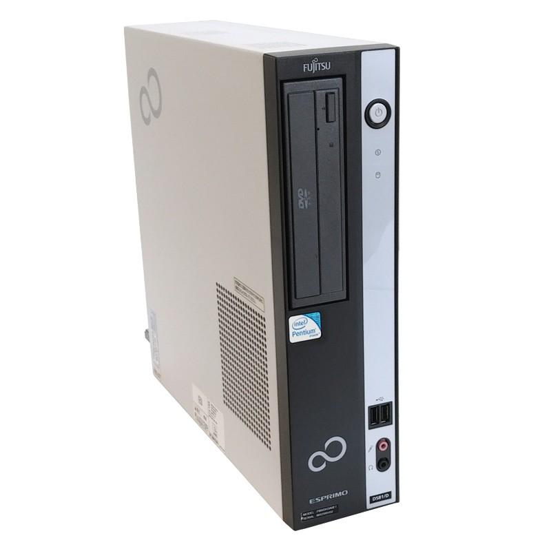 中古パソコン Windows XP 富士通 ESPRIMO D581/D PentiumG630 メモリ2GB HDD250GB DVDROM WPS Office / 3ヵ月保証 | 富士通 | 01