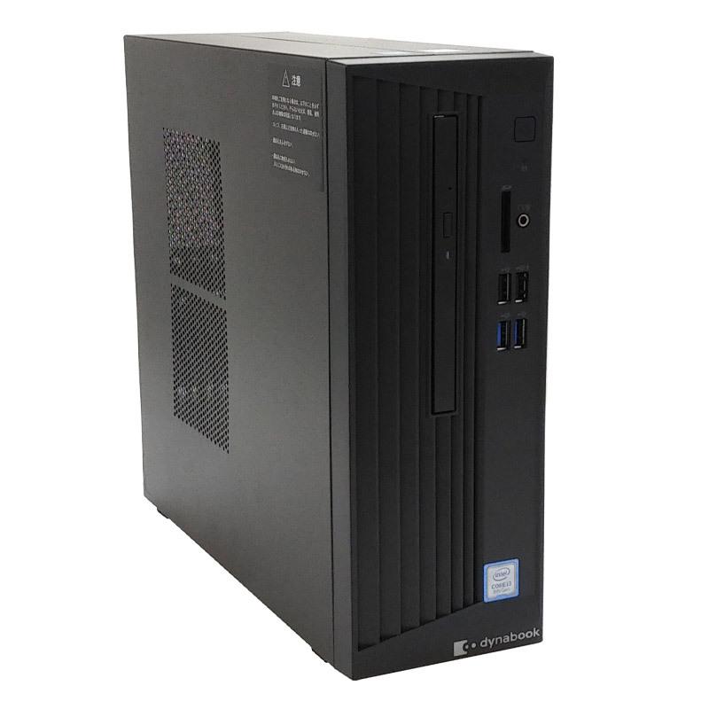中古パソコン 東芝 dynaDesk DT100/N Windows10Pro Corei3 8100 メモリ8GB HDD500GB DVDマルチ WPS Office付き [液晶モニタ付き] | dynaDesk | 01
