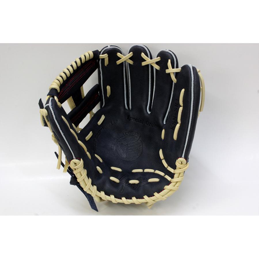 久保田スラッガー 限定 軟式グローブ EX24-GS2 SR1ベース W-63ウェブ