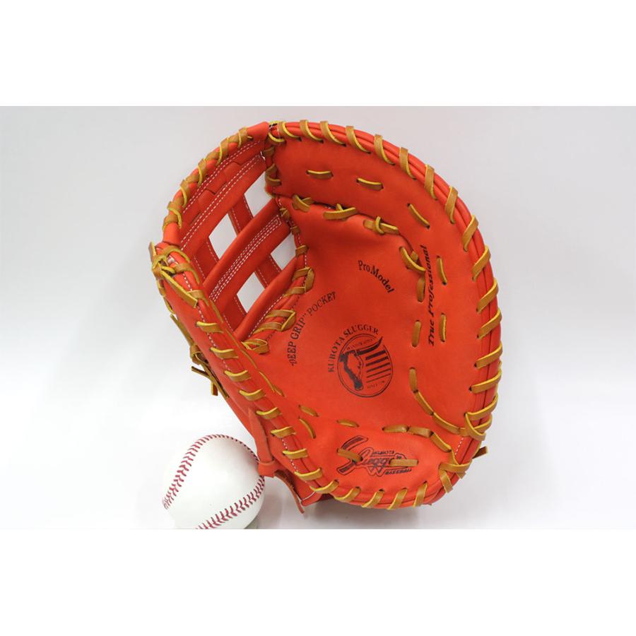 久保田スラッガー 2025 軟式 ファーストミット KSF-004 Fオレンジ M号