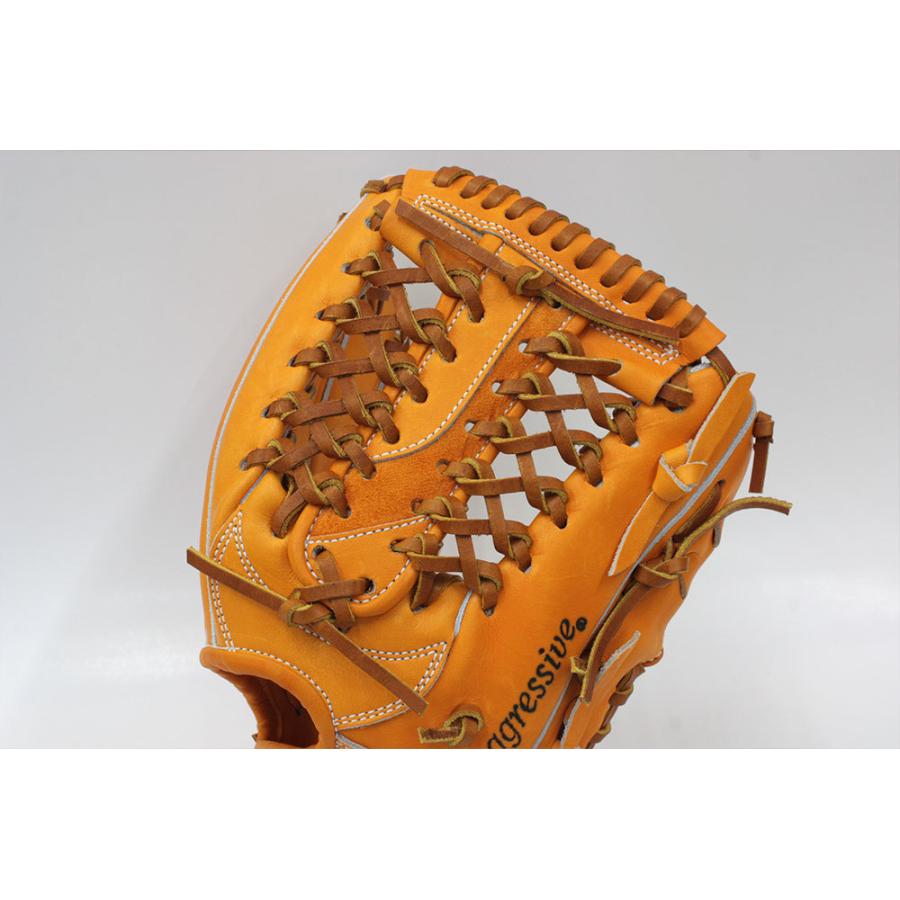 久保田スラッガー 2025  硬式グローブ 内野手 KSG-AR5 DPオレンジ ショート 高校野球対応 | 久保田スラッガー | 06