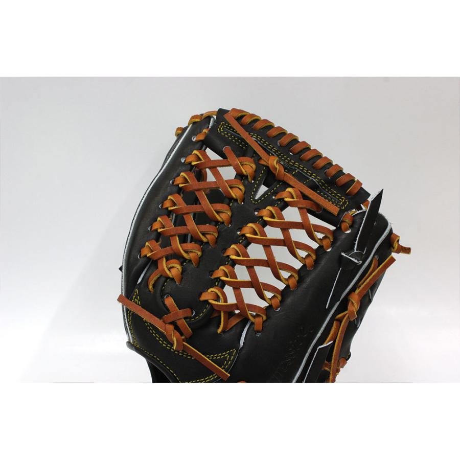 送料無料 久保田スラッガー 硬式グローブ 内野手 KSG-D1 ブラック 三遊間向け 京田モデル 高校野球対応|gtk|06