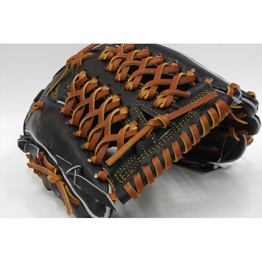 送料無料 久保田スラッガー 硬式グローブ 内野手 KSG-D1 ブラック 三遊間向け 京田モデル 高校野球対応|gtk|09