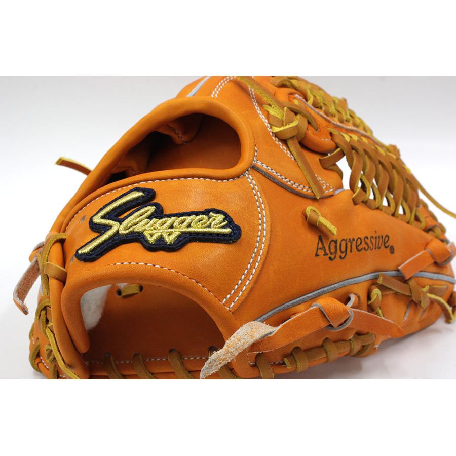 新品　久保田スラッガー　KSG-M00 硬式グローブ オレンジ 野球 久保田スラッガー 硬式 内野用 内野手用 硬式グローブ