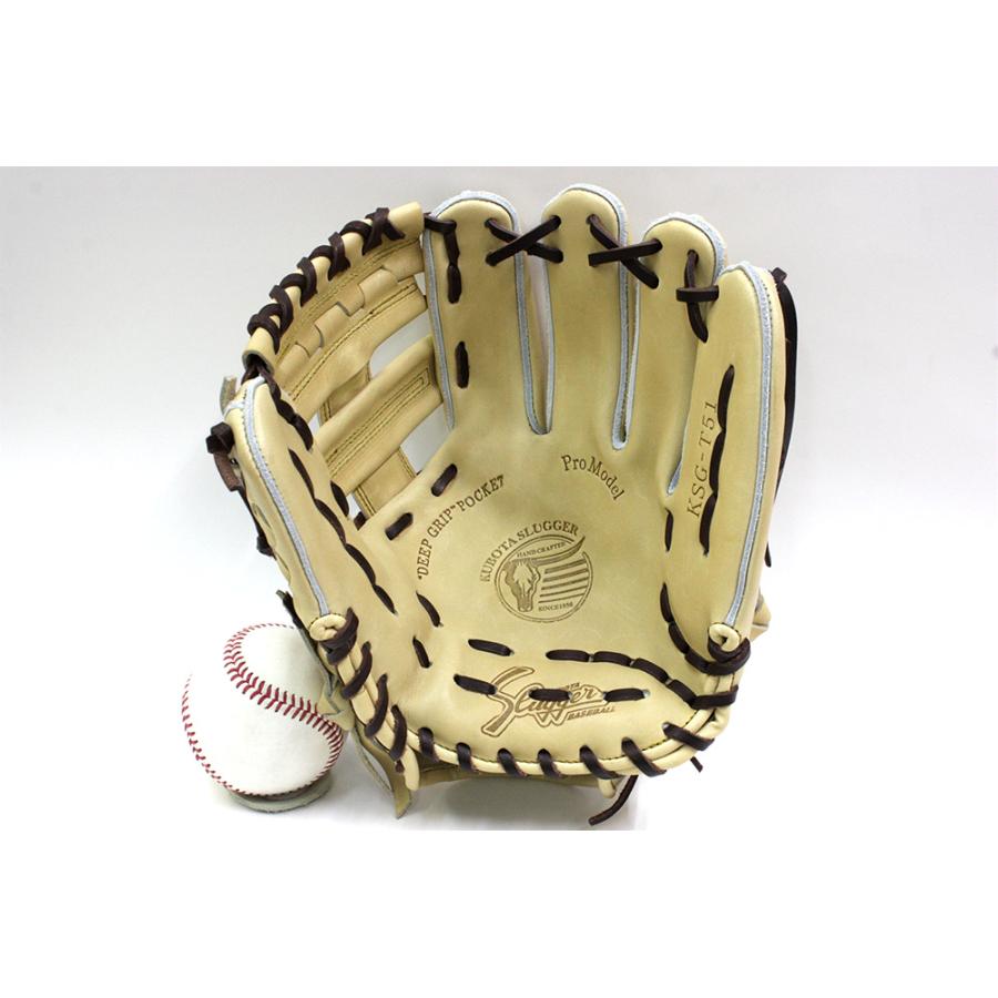 新品未使用 久保田スラッガー 硬式 グローブ 内野手 野球 KSG-T51 baseballparkstandin_kbt-ksgt51-bur