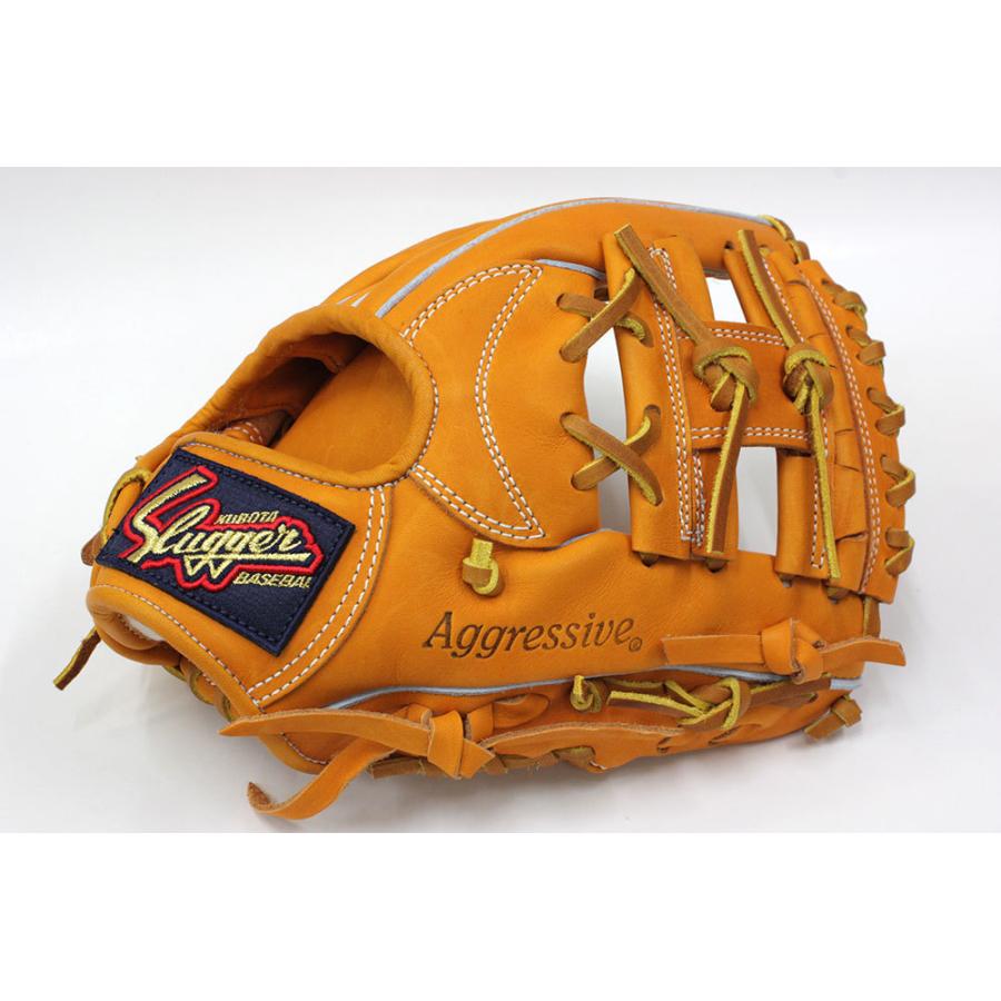 美品】久保田スラッガー 硬式 内野手用オーダーグラブ AR3 鳥谷 美品】久保田スラッガー 硬式 内野手用オーダーグラブ AR3 鳥谷