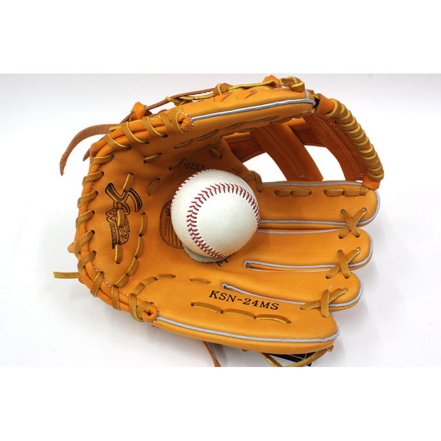 久保田スラッガー 2025 軟式 グローブ KSN-24MS KSオレンジ