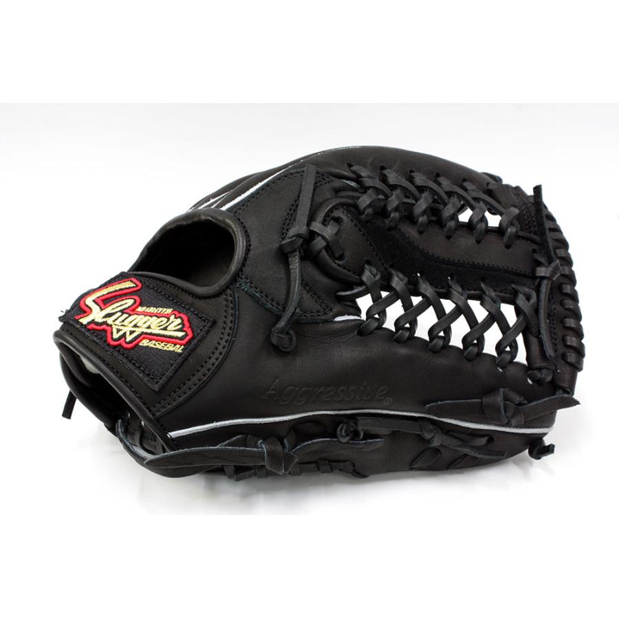 久保田スラッガー 軟式グラブ オールラウンド用 KSN-MP4 Fオレンジ ブラック 中学生向けのミドルサイズ M号球対応 野球 GTK | 久保田スラッガー | 08