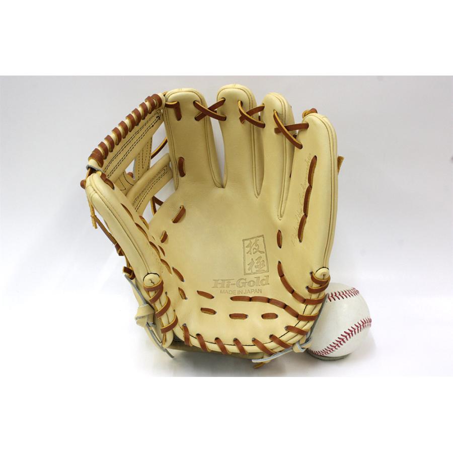 ハイゴールド 硬式用グラブ WKG-2296 内野手用 サイズC-3