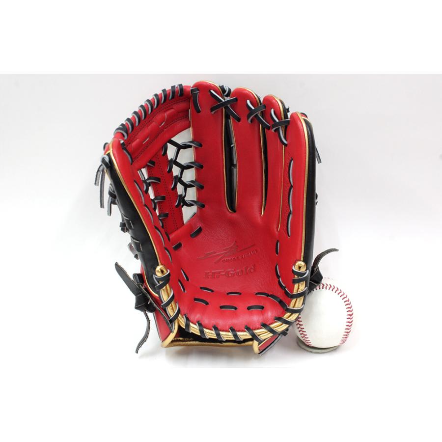 ハイゴールド軟式一般用グローブ(限定商品) 己極 ハイゴールド 軟式グローブ 2026年最新 限定品 OKG-1209 SR