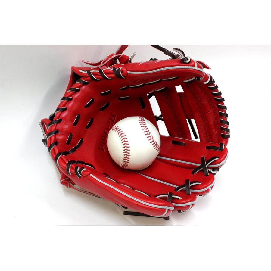 野球 ハイゴールド 軟式グローブ 己極 内野手用OKG-5106 Hi-Gold 己極 ハイゴールド グローブ 軟式用 OKG-5106 SRバーニングオレンジ 内