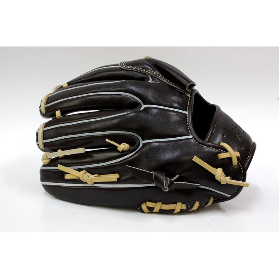 己極 ハイゴールド グローブ 軟式用 OKG-6101 SRダークブラウン 投手用
