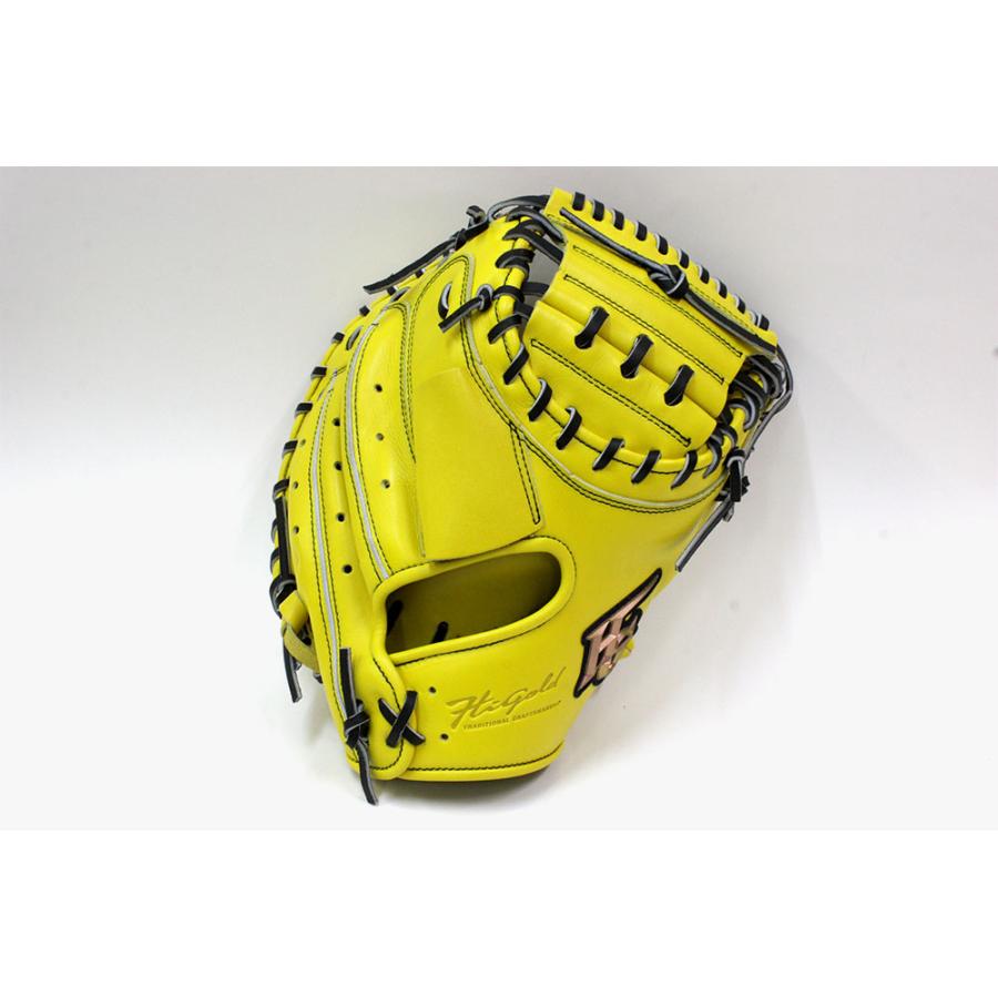 ハイゴールド OKG-710M 軟式用 捕手用 学生野球使用可能 型付け済み