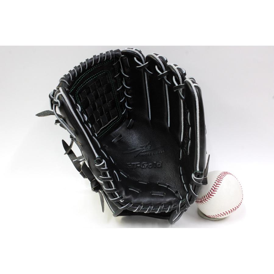 【極美品】ハイゴールド 己極 軟式グローブ 三塁手 オールラウンド用 ブラック 極美品】ハイゴールド 己極 軟式グローブ 三塁手 オールラウンド用