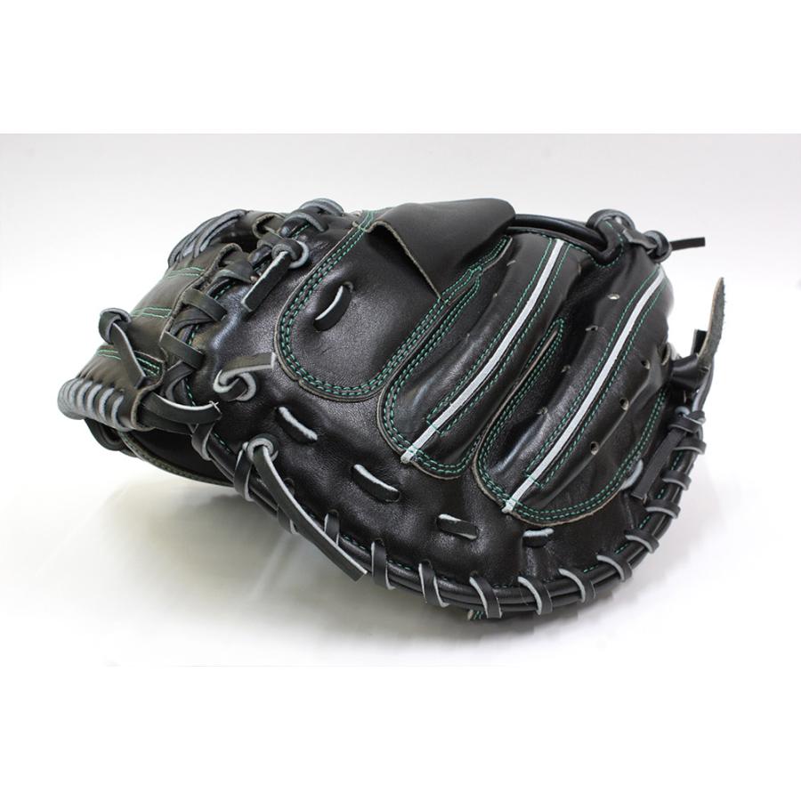 己極 ハイゴールド 軟式キャッチャーミット OKG-810M SRブラック 捕手