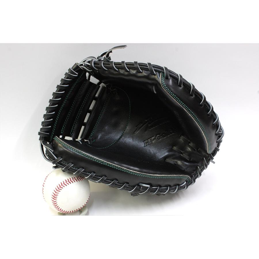 己極 ハイゴールド 軟式キャッチャーミット OKG-810M SRブラック 捕手
