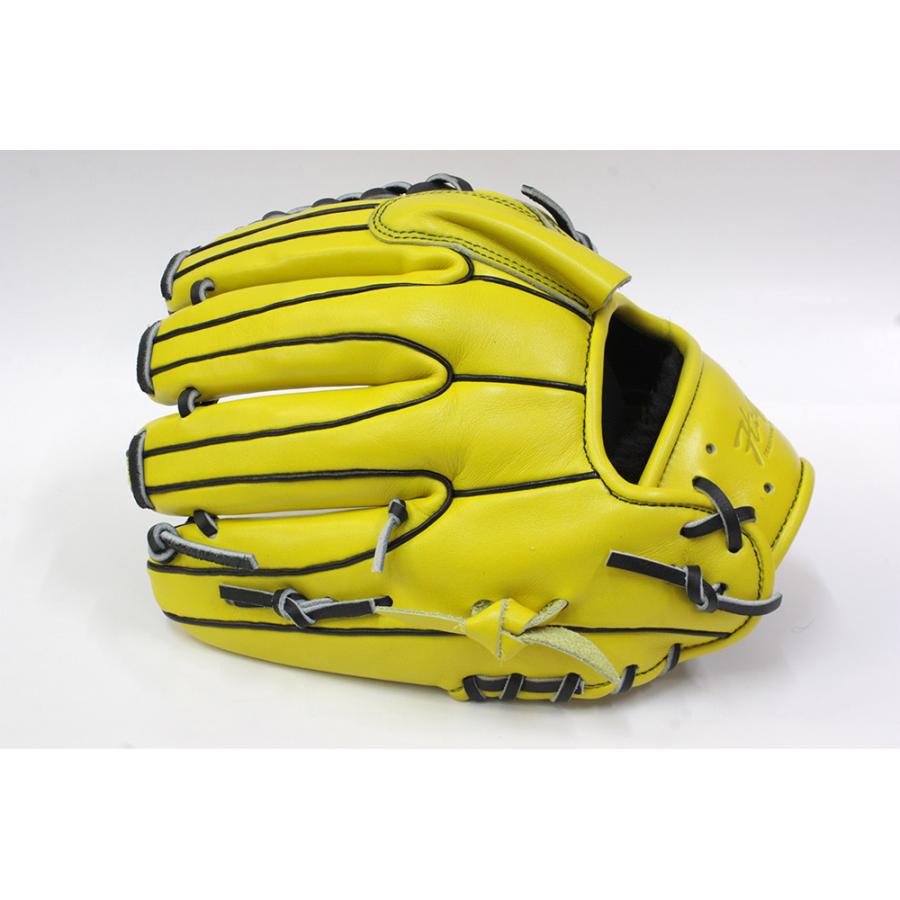 己極 ハイゴールド 軟式グローブ OKG-9101 SRレモンイエロー 投手用