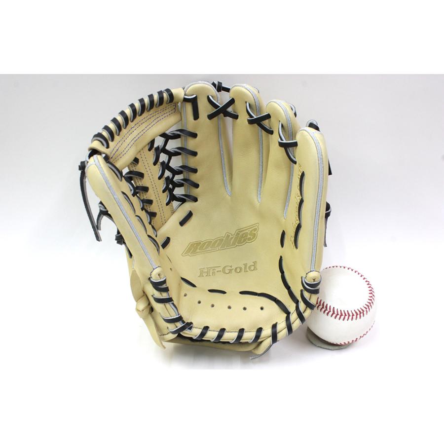 ルーキーズ ハイゴールド 軟式グローブ 少年用 RKG-13LL キャメル