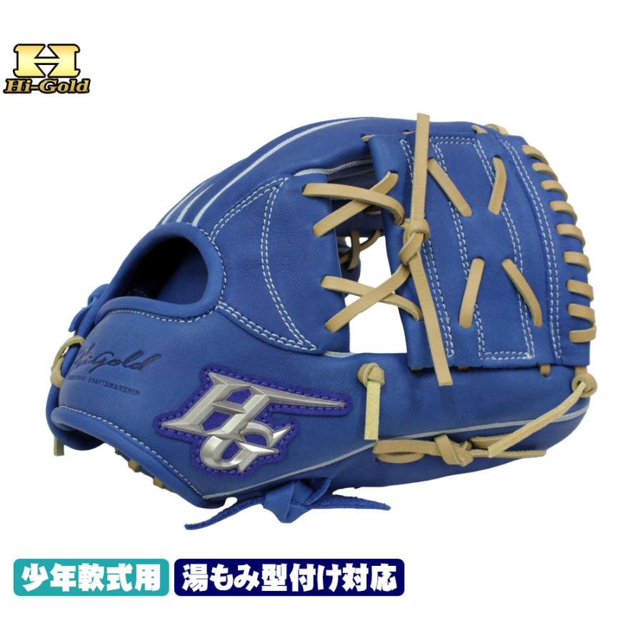ルーキーズ ハイゴールド 軟式グローブ 少年用 RKG-21SM ブルー