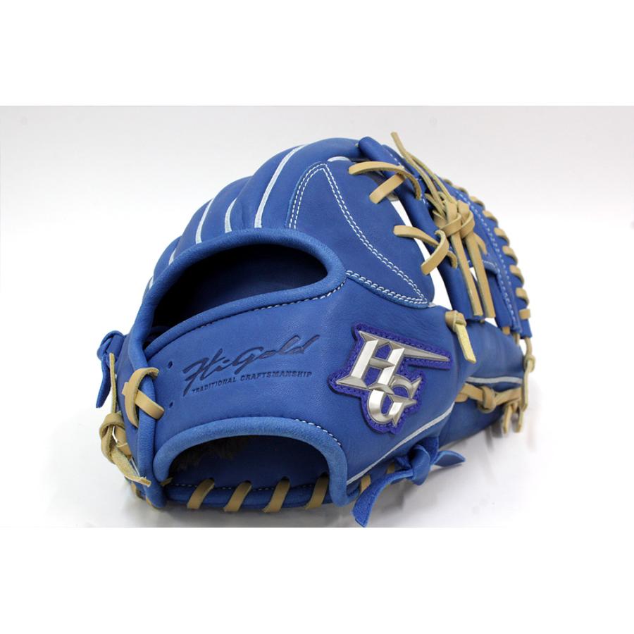 ルーキーズ ハイゴールド 軟式グローブ 少年用 RKG-22ML ブルー HY