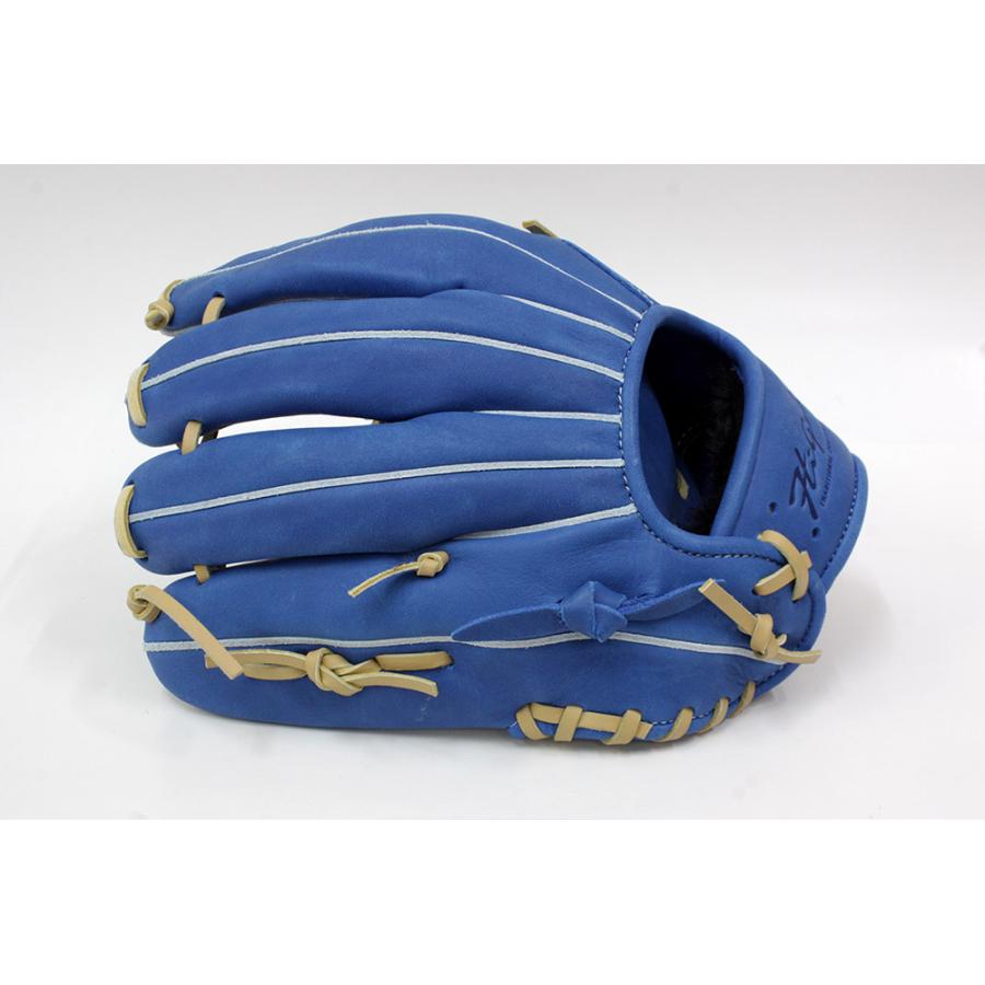 硬式野球グローブ イエロー/ブルー アイピーセレクト 野球 スワロー限定 オーダー 硬式グローブ 高校野球