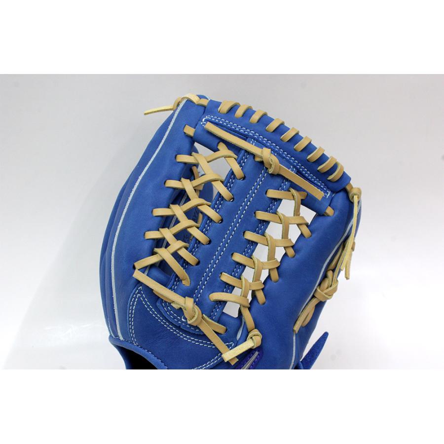 硬式野球グローブ イエロー/ブルー アイピーセレクト 野球 スワロー限定 オーダー 硬式グローブ 高校野球
