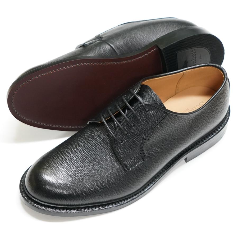 日本製グッドイヤーウエルト紳士靴 ショーンハイト 外羽根プレーン 「ラ・メール」型押し黒 SH308-1-SCBL ラバー底 |  | 01