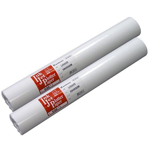 普通紙70 610×50M 2インチ 2本