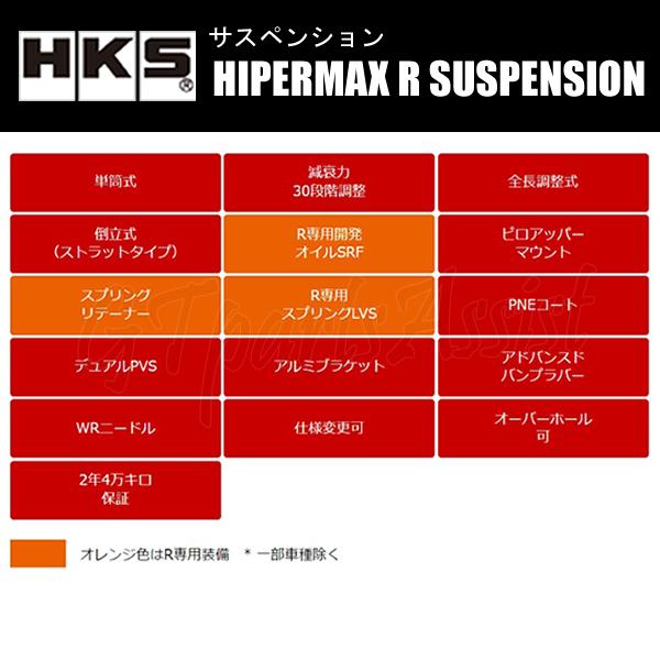 HKS HIPERMAX R SUSPENSION 車高調キット MAZDA RX-7 FD3S 13B-REW 91/12-02/08 80310-AZ001｜gtpartsassist｜05