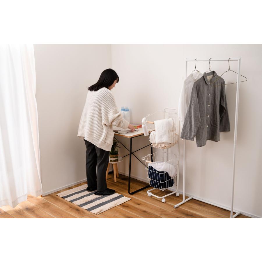 ワークデスク 幅80 奥行48 机 作業台 仕事用 在宅リモート テーブル リビング 書斎 寝室 子供部屋 木目 お手入れ簡単 シンプル おしゃれ | 東谷 | 22