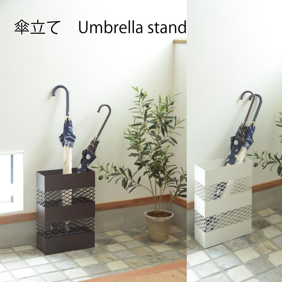傘立て スチール製 タイプC アンブレラスタンド 横長タイプ 傘入れ