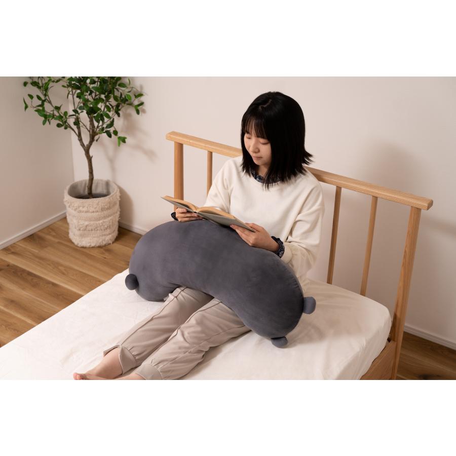 ボディピロー クッション 抱き枕 もちもち触感 コーデュロイ生地 アニマル 動物 しっぽ ベッド ソファ 足枕 腰当て 肘置き かわいい おしゃれ |  | 13