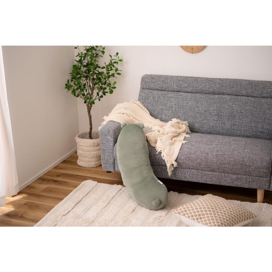 ボディピロー クッション 抱き枕 もちもち触感 コーデュロイ生地 アニマル 動物 しっぽ ベッド ソファ 足枕 腰当て 肘置き かわいい おしゃれ |  | 14