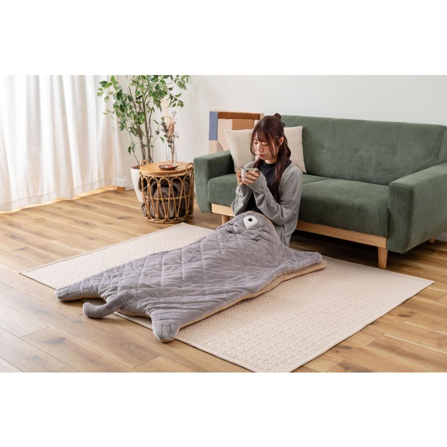 アニマル サンドクッション 大判 90×120cm フランネル 裏ボア クッション おしゃれ かわいい ブランケット ひざ掛け お昼寝 ごろ寝 ラグ こたつ 座椅子 |  | 14