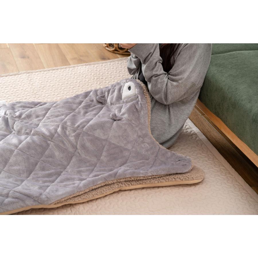 アニマル サンドクッション 大判 90×120cm フランネル 裏ボア クッション おしゃれ かわいい ブランケット ひざ掛け お昼寝 ごろ寝 ラグ こたつ 座椅子 |  | 15