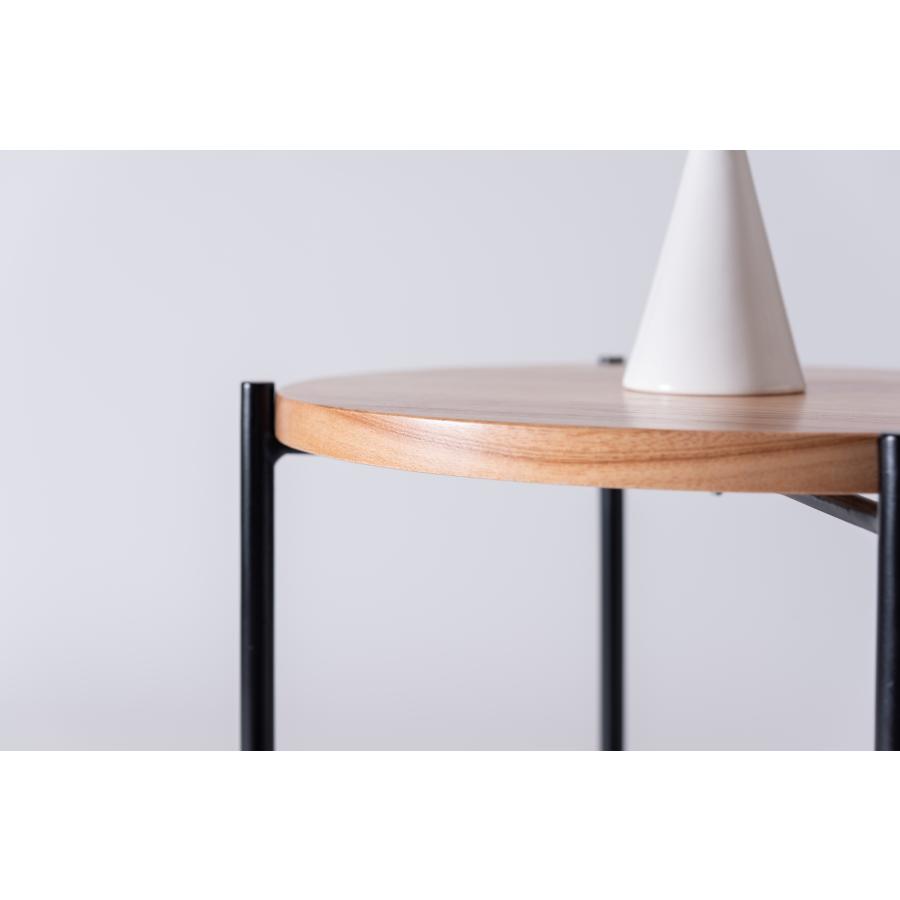 バスケット付きサイドテーブル ラウンド型 収納 机 ラタン 籐 天板取り外し可能 ソファサイド ベッドサイド おしゃれ かわいい |  | 15