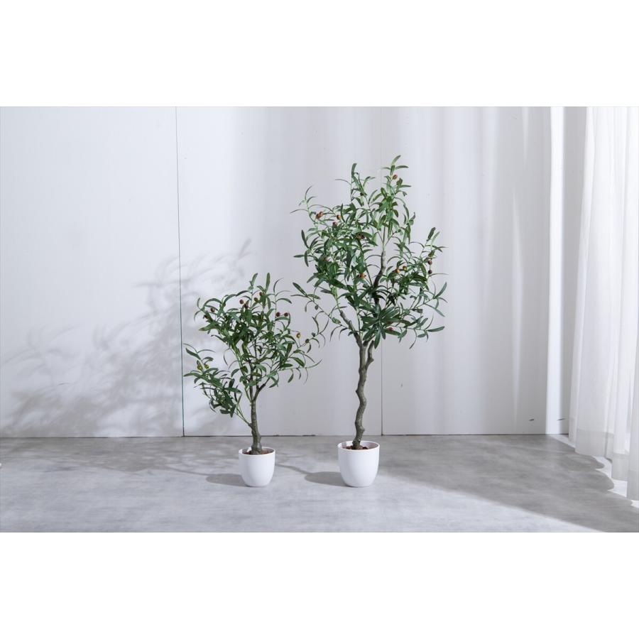フェイクグリーン オリーブ 高さ125cm 光触媒 人工観葉植物 空気清浄