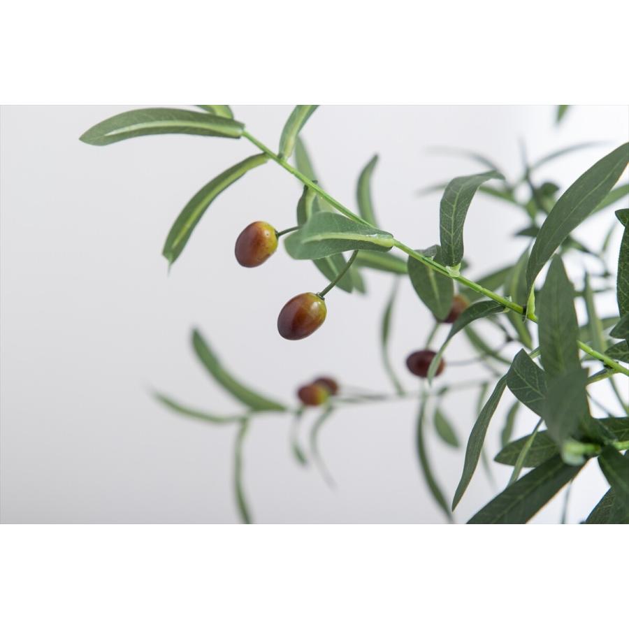 フェイクグリーン オリーブ 高さ125cm 光触媒 人工観葉植物 空気清浄