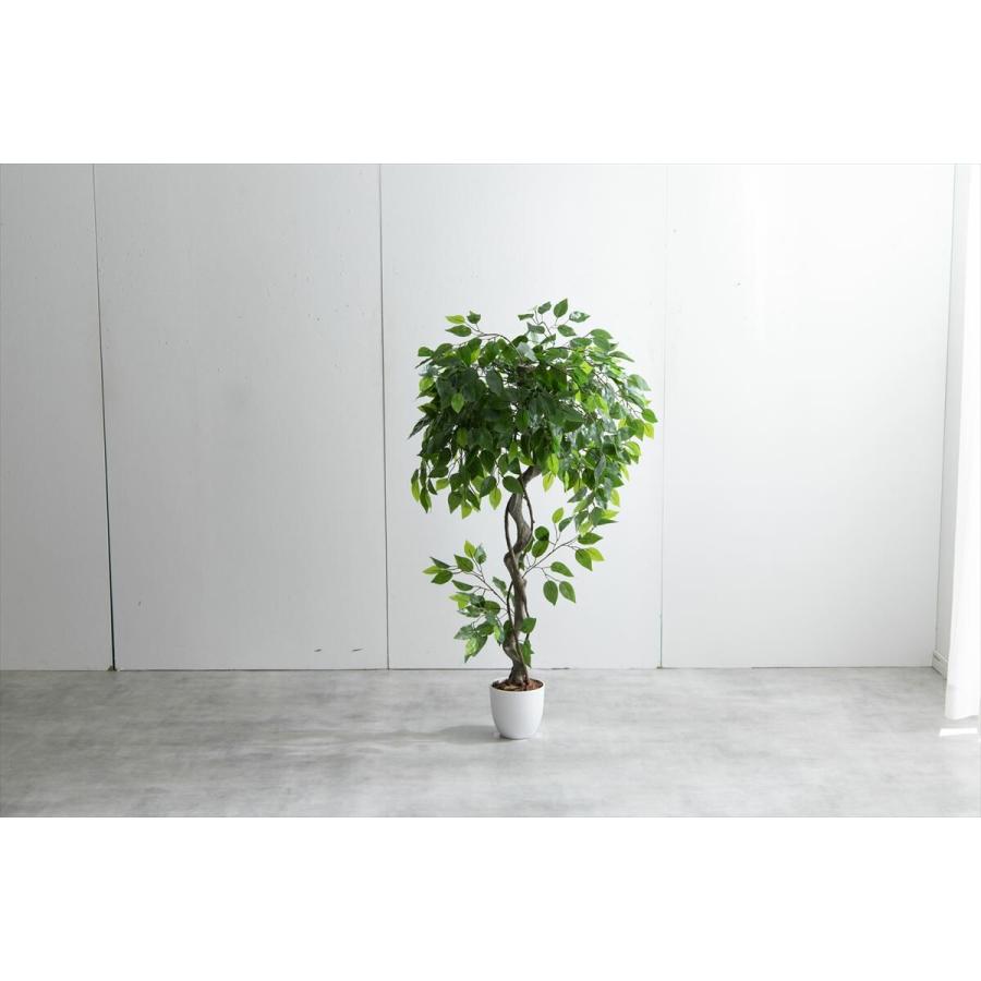 フェイクグリーン ベンジャミン 高さ120cm 光触媒 人工観葉植物 空気