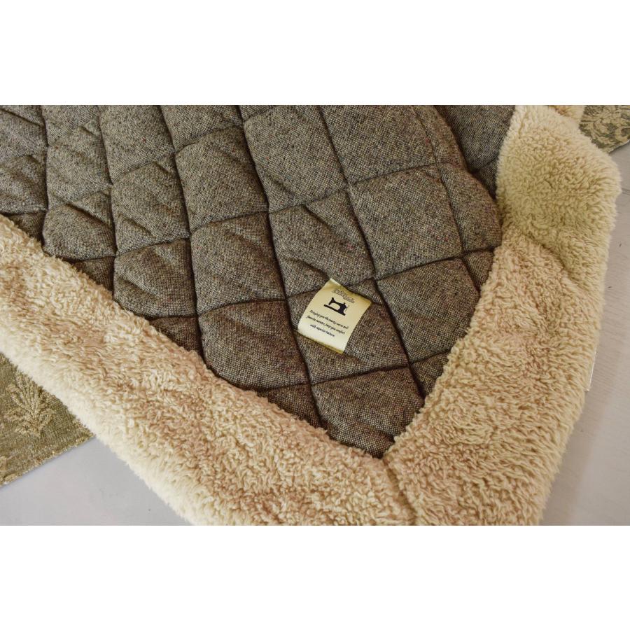 薄掛こたつ布団 正方形 ツイード シープボア 裏面フリース コタツ布団 こたつ掛け布団 シンプル おしゃれ 冬 |  | 10