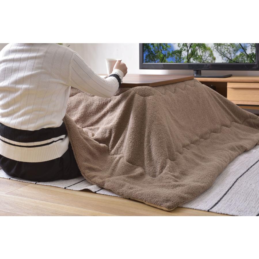 こたつ布団 正方形 190×190 防寒 シンプル おしゃれ もこもこ ふわふわ 80×80対応 ボア生地 布団 おしゃれ シンプル コタツ |  | 07