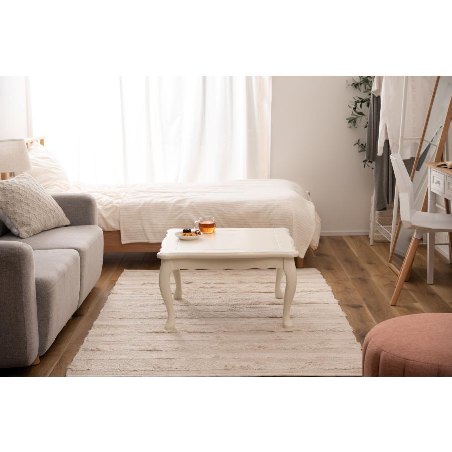 猫脚コタツ 正方形 石英管ヒーター テーブル 猫脚 おしゃれ ガーリー