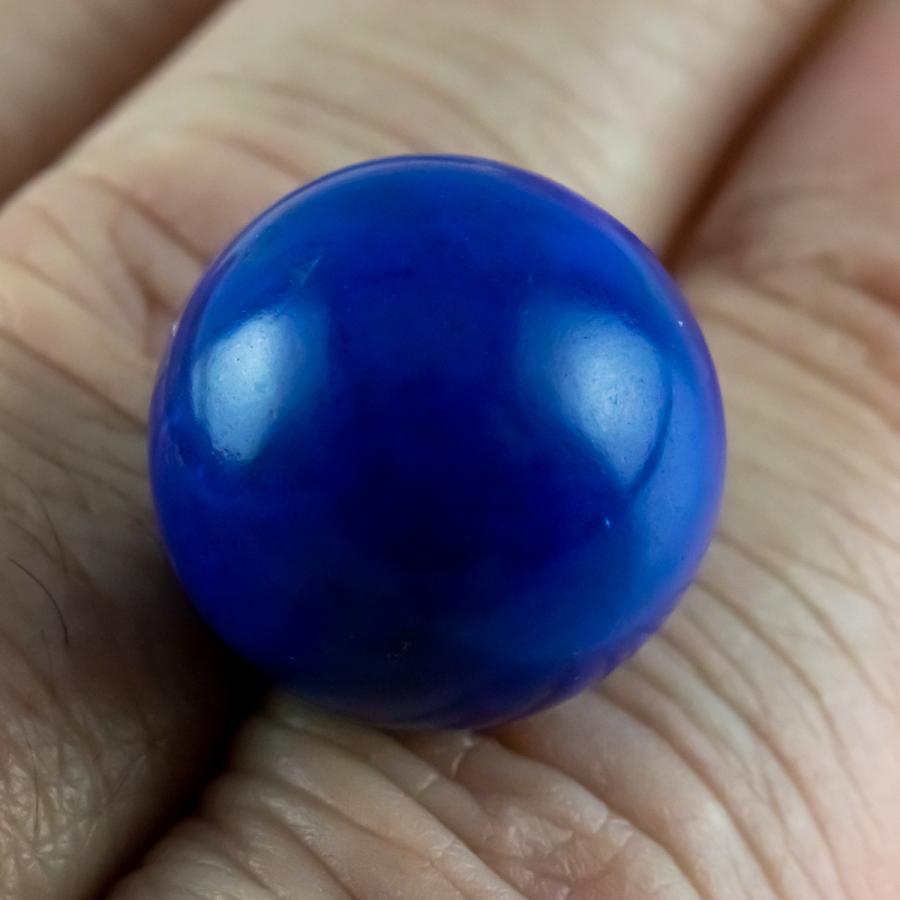 ラピスラズリ 宝石ルース 裸石 瑠璃 天然石 ルース パワーストーン ルースストーン 12月誕生石 31.615ct (10-7)_2
