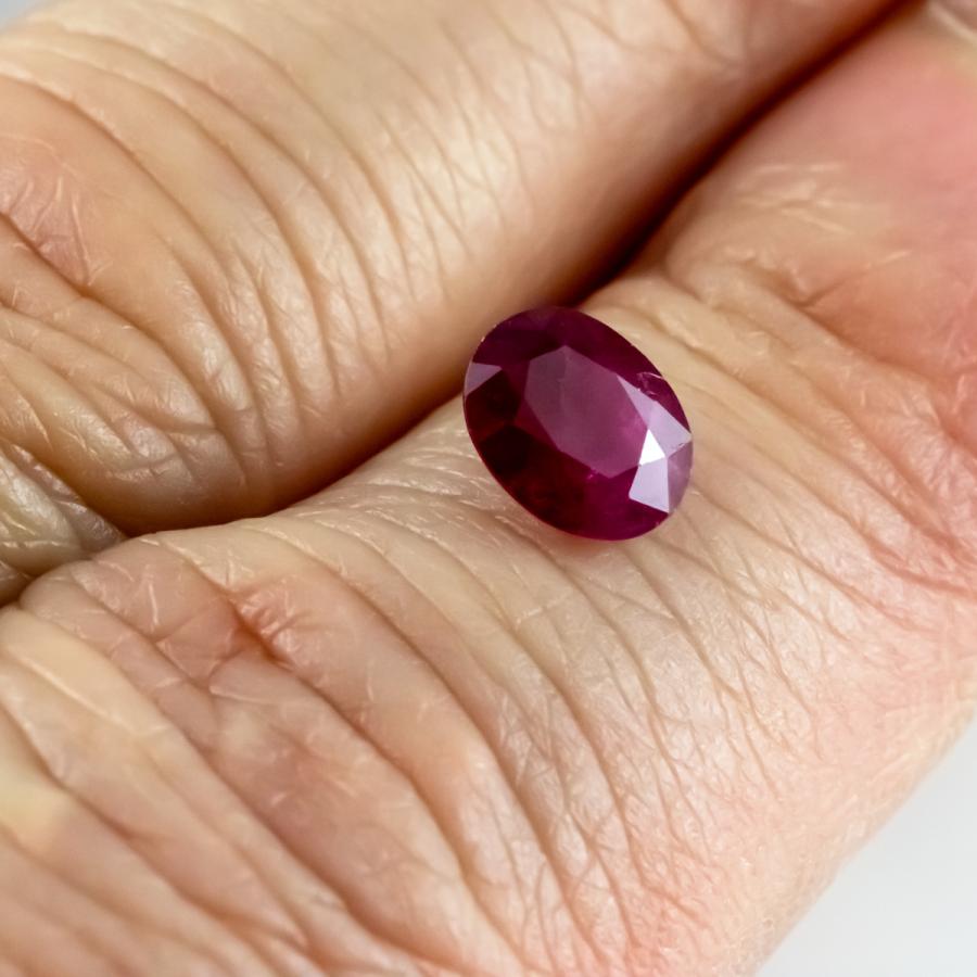 ルビー 宝石ルース 裸石 天然石 ルースストーン 紅玉 パワーストーン ７月誕生石 1.210ct (2-29) |  | 06