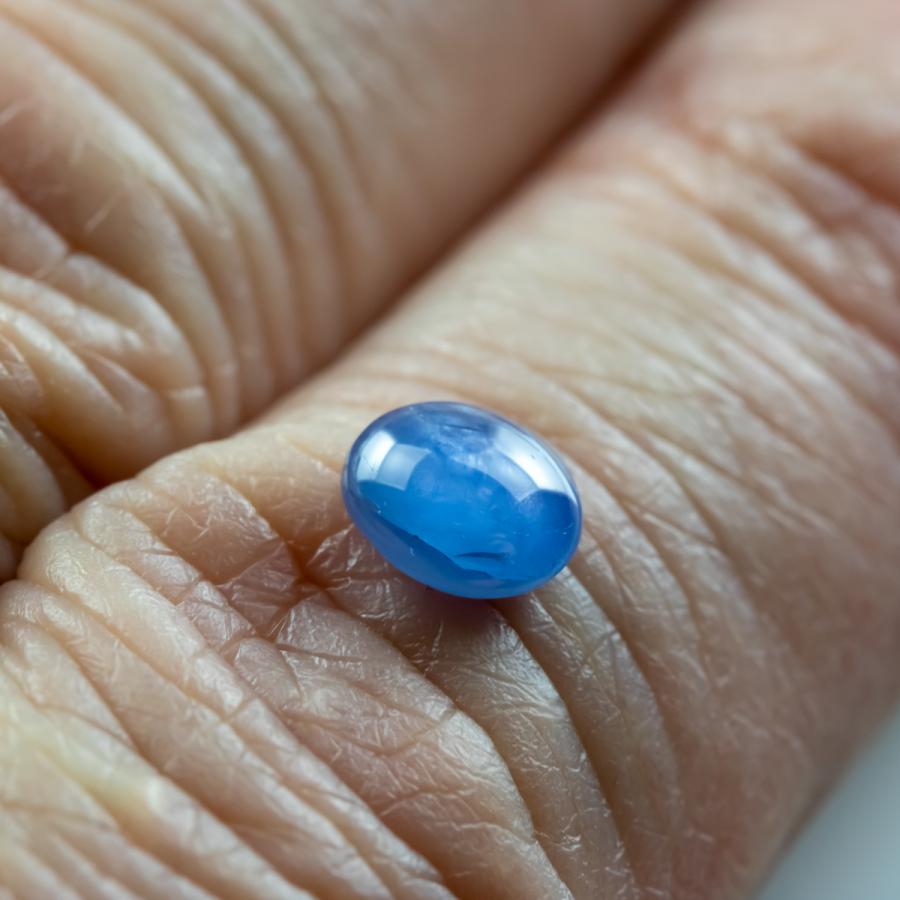 スターサファイア 宝石ルース 裸石 天然石 ルースストーン 青玉 蒼玉 パワーストーン 9月誕生石 1.030ct (4-57) |  | 05