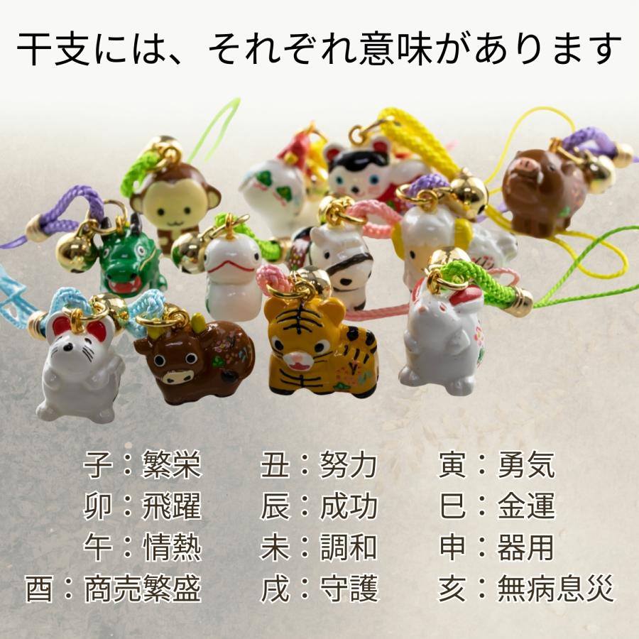 GOOD TIME / ショッピング 干支まもり 十二支 お守り 根付｜選べる12