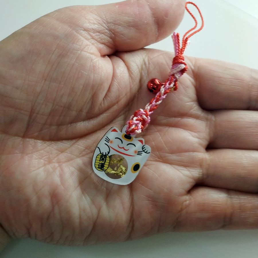 GOOD TIME / ショッピング 金箔入り 開運御守 招き猫 七福神 めで鯛 桜