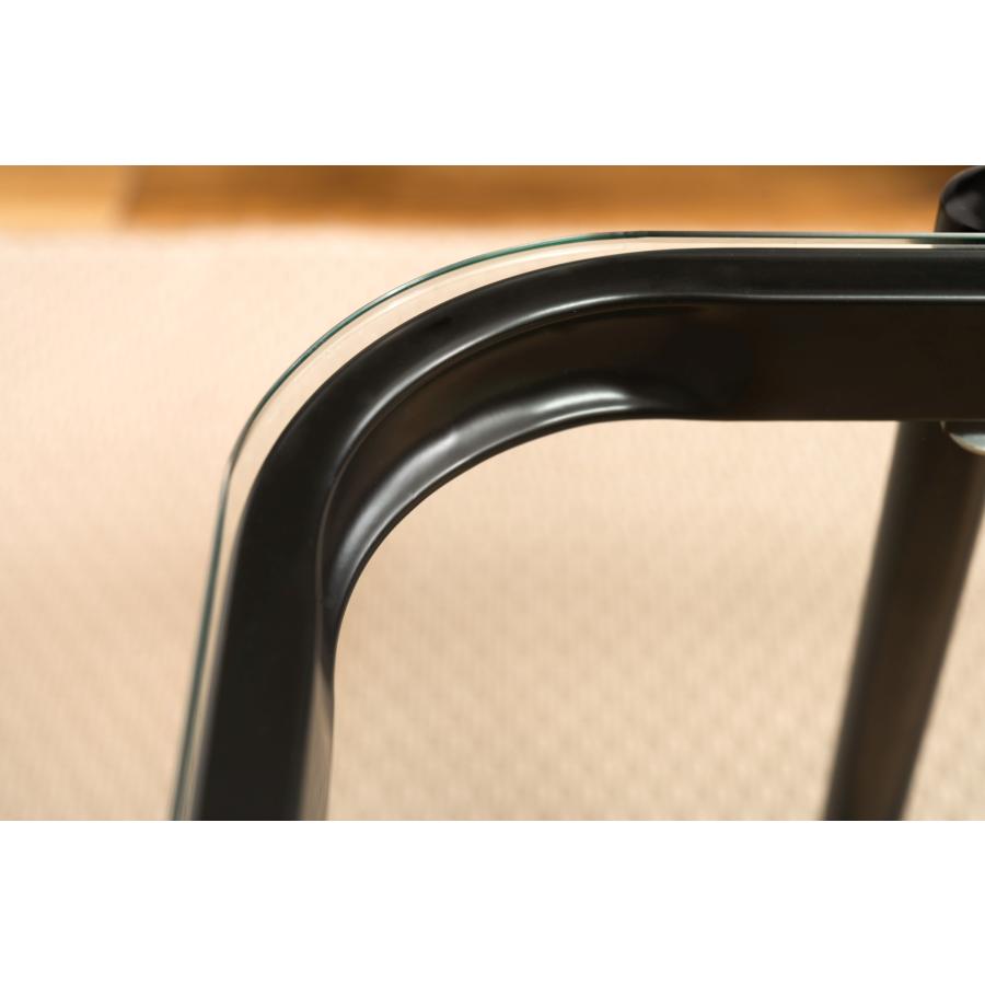 リビングテーブル ガラステーブル 幅110cm おしゃれ シンプル ブラック ディスプレイ収納 棚 インダストリアル ラタン テーブル 机 |  | 13